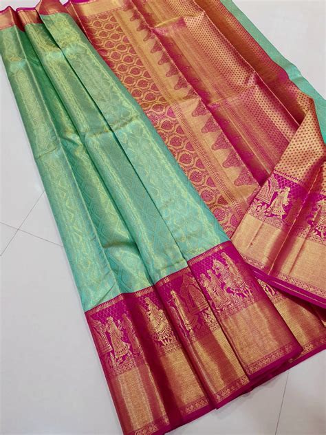 pure tissue kanchipuram silk sarees collection