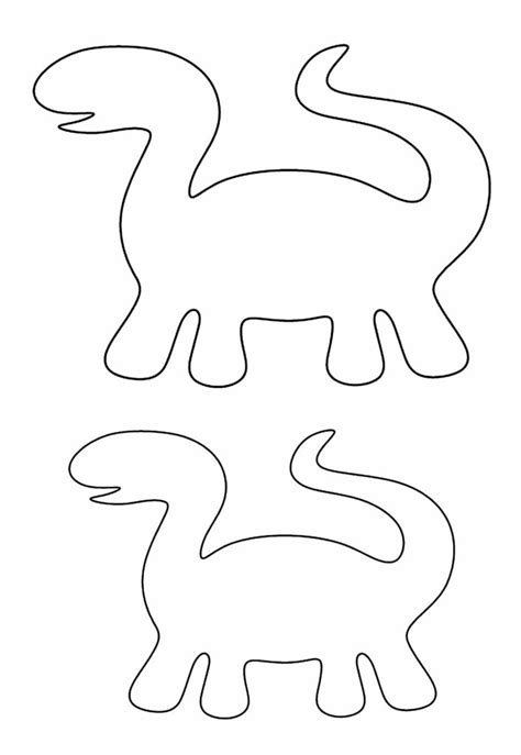 Moldes De Dinossauros Para Imprimir