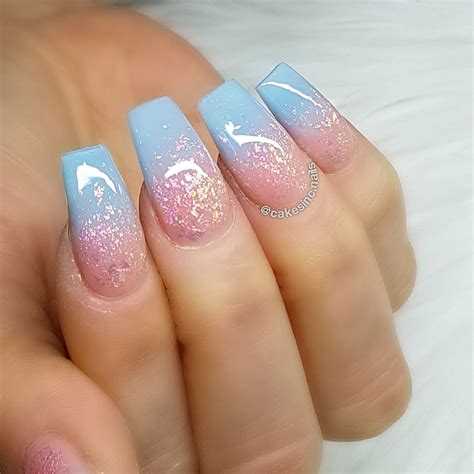 ombre nails chameleon flakes ombre nails glitter ombre nails nail