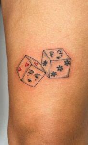 Rolling in Style: The Top 100 Dice Tattoos & Meanings - Tattoo Me Now