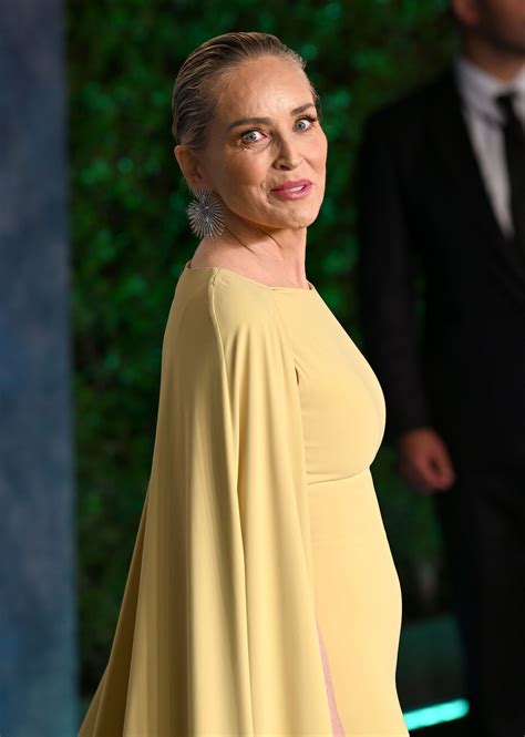 El microbob pulido de Sharon Stone en la afterparty de los Oscar 2023 o