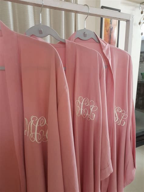 Bridesmaid Robes, Dusty Rose, Any Color Robes, All Size Robes