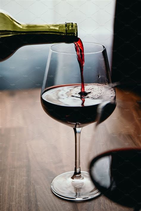 red wine glass  edalins store   creativemarket red wine wine