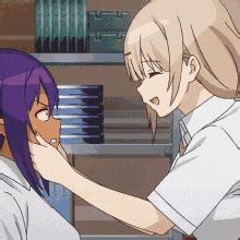 anime grab boobs gifs tenor