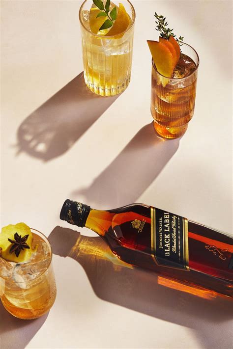 Delicious Johnnie Walker Whisky Cocktails