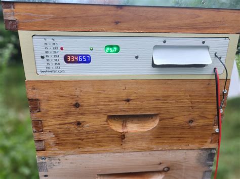 Adjustible Bee Hive Temperature and Humidity Control With a Solar