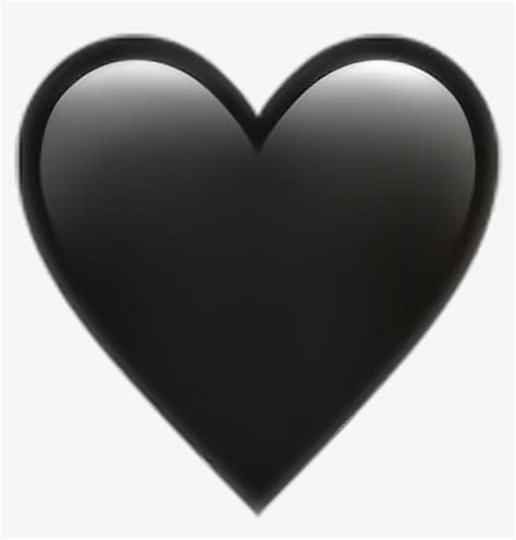 Red Heart Emoji Black Background : Emojipedia Heart iPhone - black ...