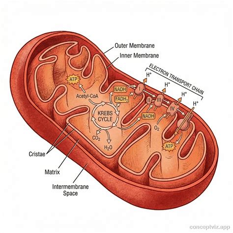 mitochondria diagram generator labeled unlabeled