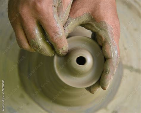 Making of Pottery, Kuala Kangsar, Perak, Malaysia. Stock Photo | Adobe ...