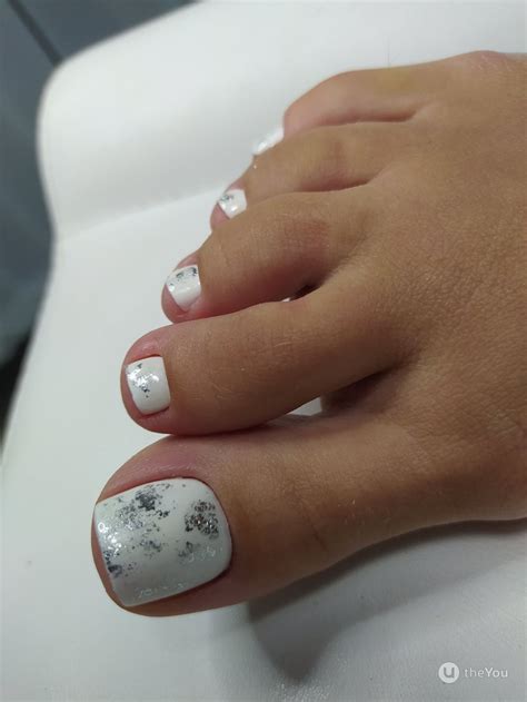 White Pedicure Designs - Design Talk