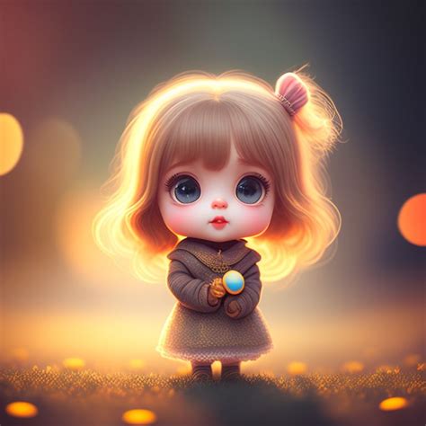 cute  cartoon girl