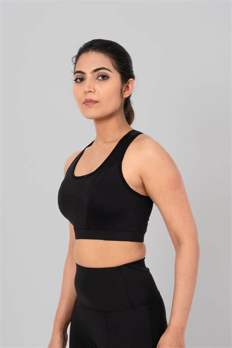 Anywhere Sports Bra - Black – THEFITTHEORY