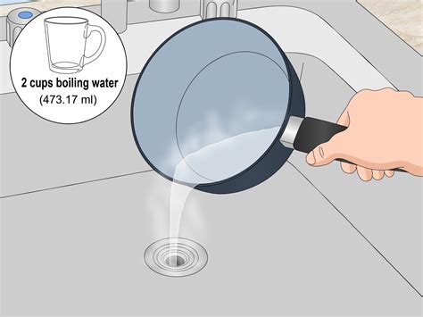 how to clean the drain