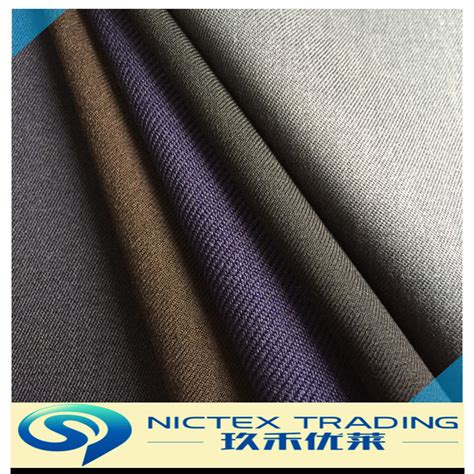 official wool suit fabric wool men suiting fabric wool polyester