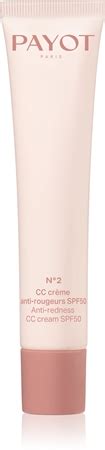Payot N°2 CC Crème Anti-Rougeurs SPF 50 redness correction CC cream SPF ...