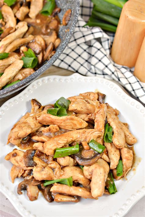 Chicken With Mushrooms Chinese