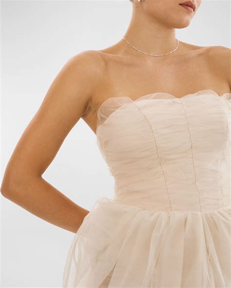 LaMarque Pixie Layered Tulle Gown | Neiman Marcus