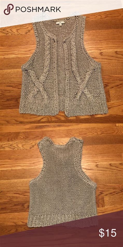 Knit vest | Knit vest, Gap tops, Knitting