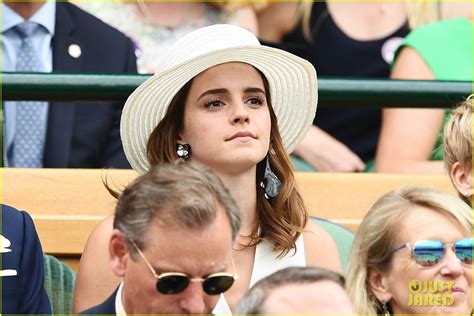 Photo: emma watson and joe alwyn look sharp at wimbledon 20182 01 ...