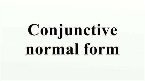 Ssurvivor: Conjunctive Normal Form Examples