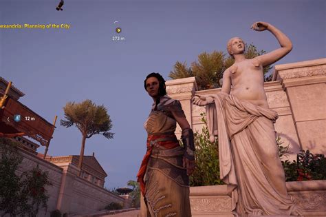 Assassin’s Creed Origins guided tour mode covers up nude statues - Polygon