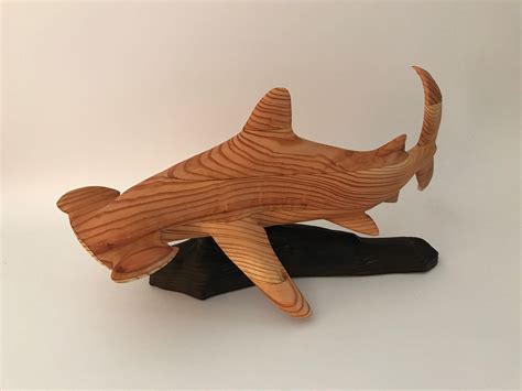Carved Wood Shark Wall Art at Edward Gratwick blog