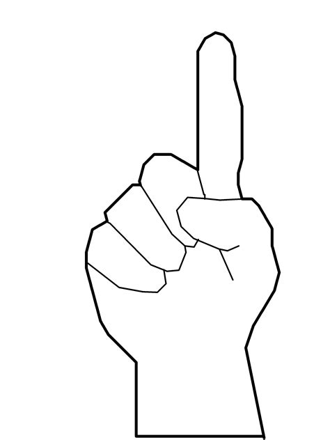 How To Draw A Pointing Finger Easy at David Headrick blog