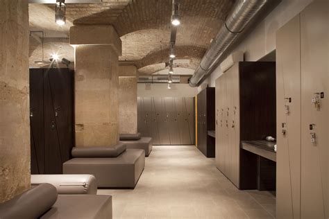 Gym Locker Room Design Layout