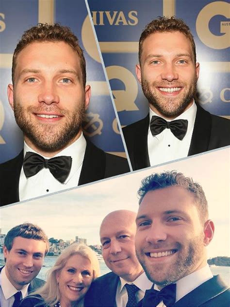 Jai Courtney with parents Karen and Chris – Apanache