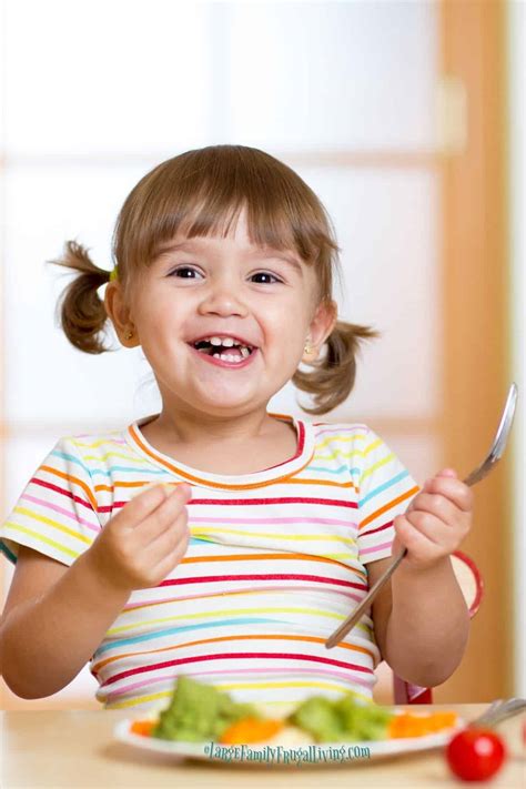 How To Encourage Your Kids To Eat More Vegetables - Large Family Frugal