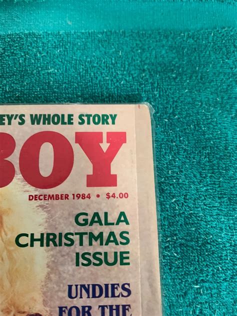 Mavin | Vintage Playboy Magazine Dec 1984 Suzanne Somers Complete With