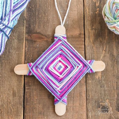 gods eye printable instructions