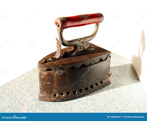 flat iron stock image image  fire charcoal electric