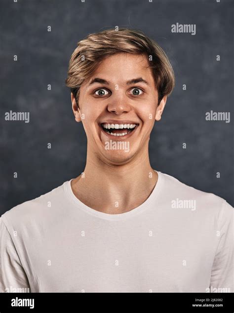 funny guy surprised   res stock photography  images alamy