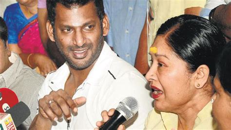 vishal firm  contesting polls  hindu