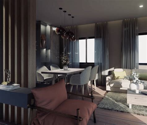 roof apartment  behance