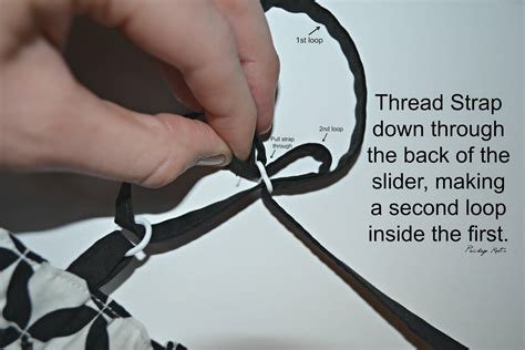 adjustable strap tutorial
