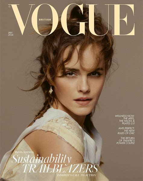 Emma Watson - Vogue UK January 2024 • CelebMafia