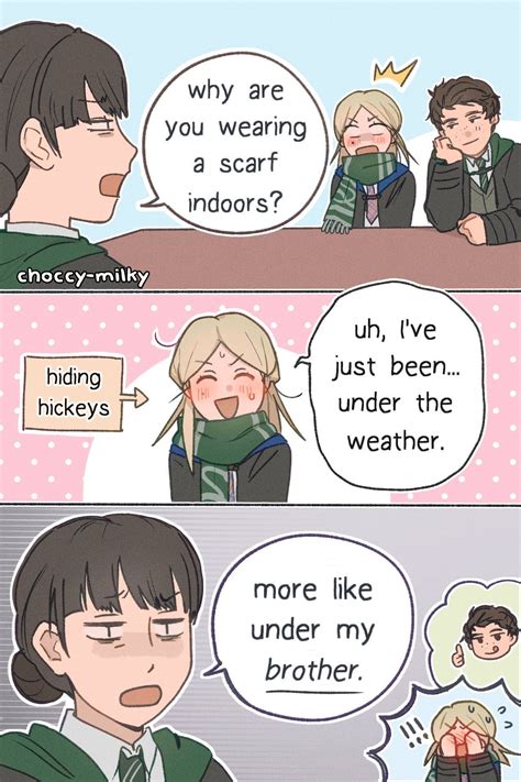 Ann embarrasses MC🙈 | Harry potter comics, Harry potter jokes, Harry