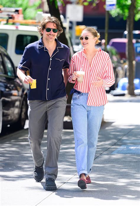 Gigi Hadid and Bradley Cooper Coffee Date Style 05.07.2025 • CelebMafia