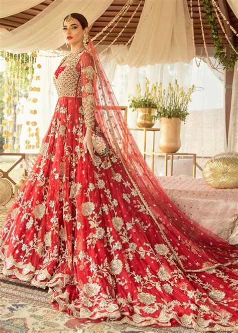 Bridal Dresses Red Colour at Alyssa Corrie blog