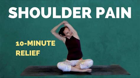 Yoga for SHOULDER PAIN – 10 Min Shoulder Pain Relief Stretches and ...