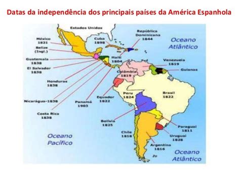 Independência Da América Resumo - INDEPENDÊNCIAS NA AMÉRICA