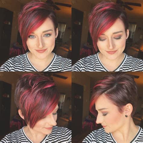 Surprisingly, the pixie cut red look works for every face shape 2