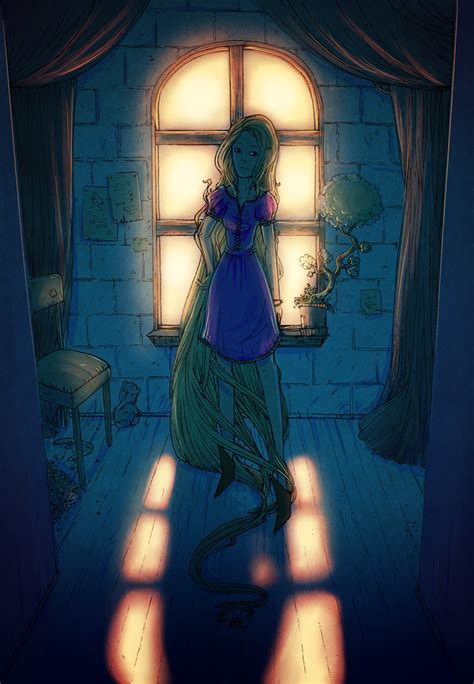rapunzel  asinastra  deviantart