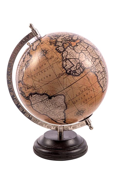 GLOBE ON BLACK STAND - Florentia Center