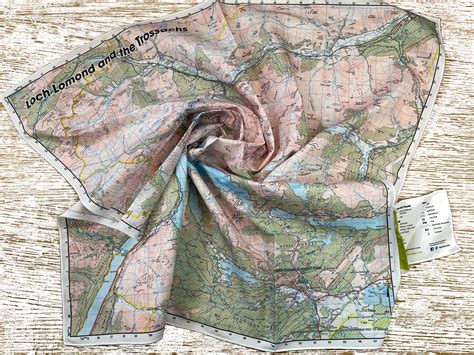 Loch Lomond and the Trossachs Map - SplashMaps