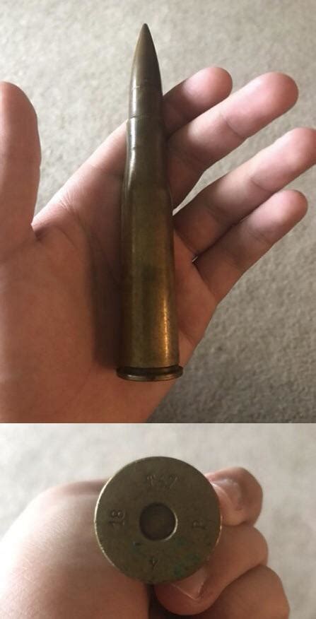 Found a M1918 Tankgewehr bullet today! : r/ww1