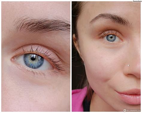 Ламинирование коротких ресниц до и после - 70 фото