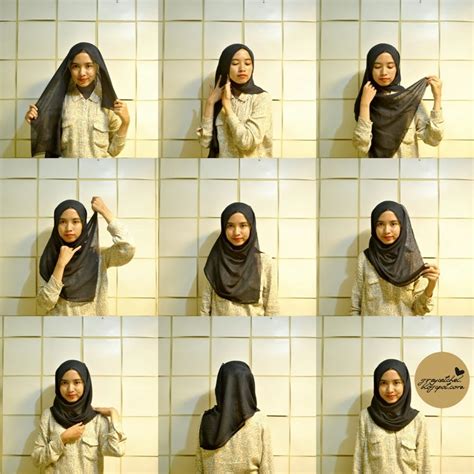 Hijab Style Tutorial : 8 - graysatchel